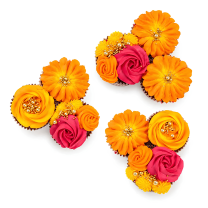Diwali Vibrance Cupcakes