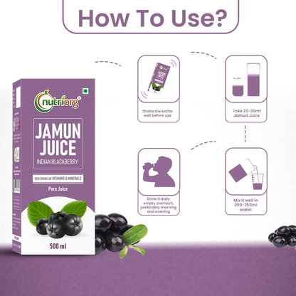 Nutriorg Jamun Juice 500ml