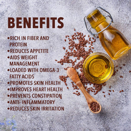 Nutriorg Certified Organic Flaxseed Oil 100ml