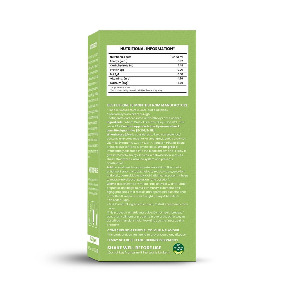 Nutriorg Wheatgrass Juice 500ml