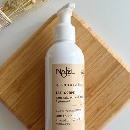 Najel Organic Body Lotion with Natural Tiare Flower