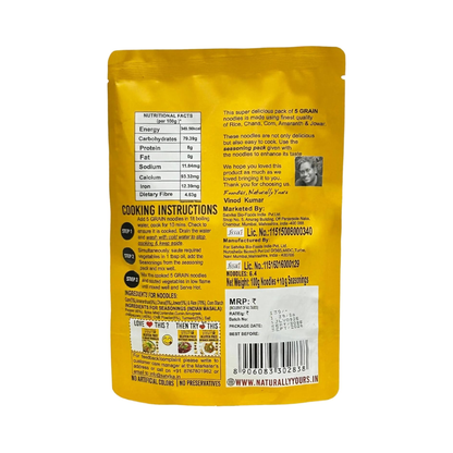 Naturally Yours Gluten Free 5 Grain Noodles 100g