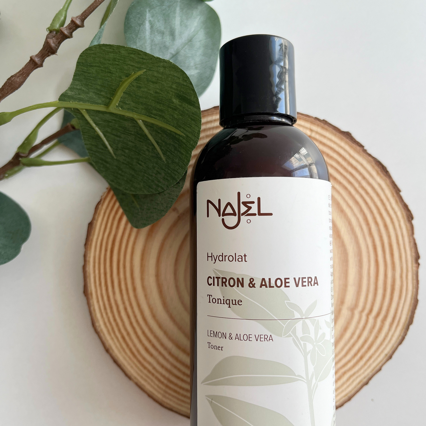 Najel Organic Hydrolate Face Toner Lemon & Aloe Vera