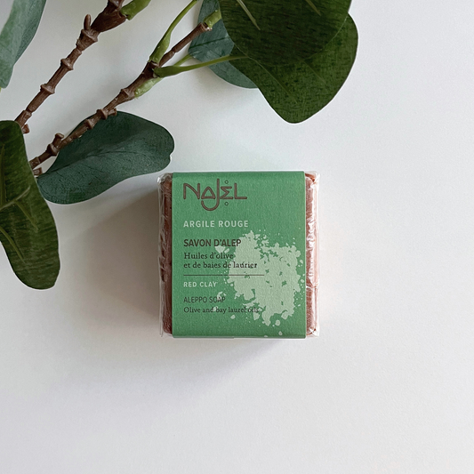 Najel Natural Aleppo Soap Red Clay 100g