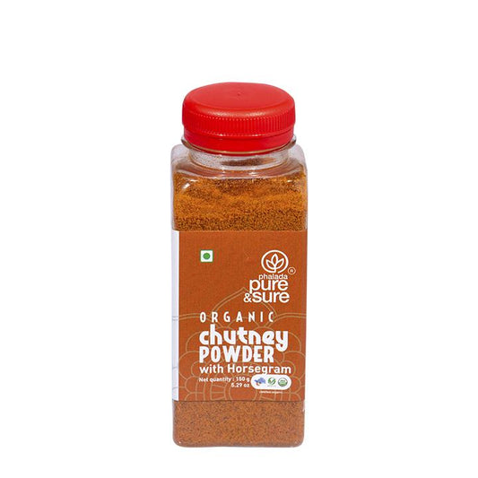 Organic Chutney Powder With Horse Gram 150gm