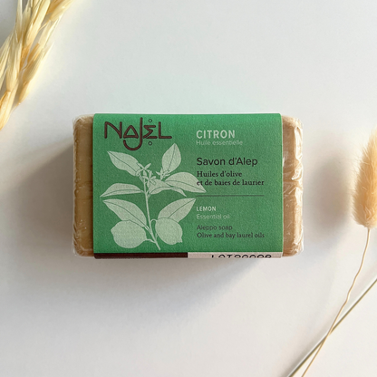 Najel Natural Aleppo Soap Lemon Essential Oil