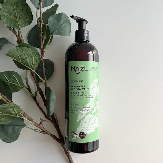 Najel Organic Aleppo Soap Shampoo Oily Hair