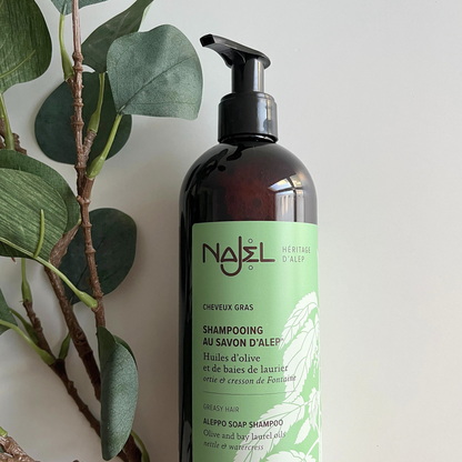 Najel Organic Aleppo Soap Shampoo Oily Hair
