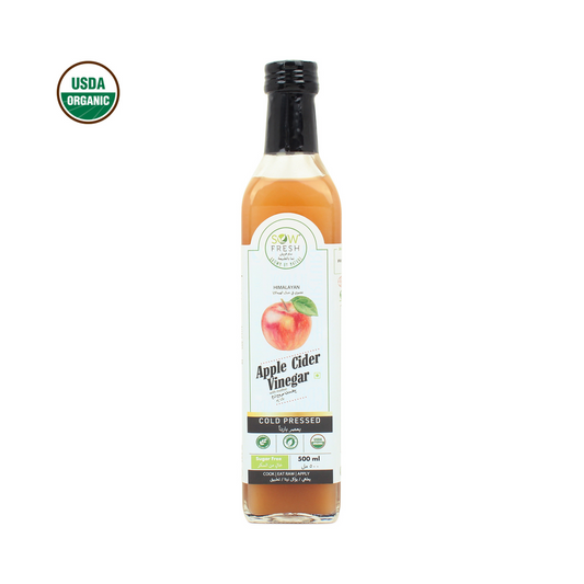 Sow Organic Apple Cider Vinegar With Mother 500ml