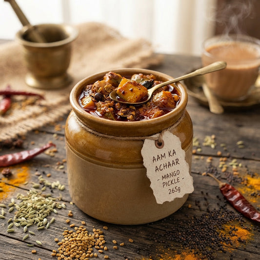 Home Made Mango Pickle (Aam ka Achaar) 265g.