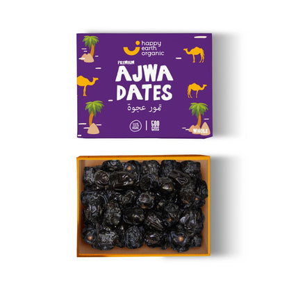 Organic Ajwa Whole Dates-500g