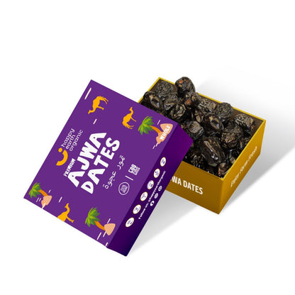 Organic Ajwa Whole Dates-500g