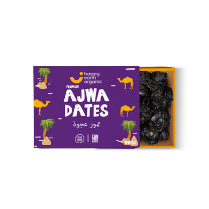 Organic Ajwa Whole Dates-500g