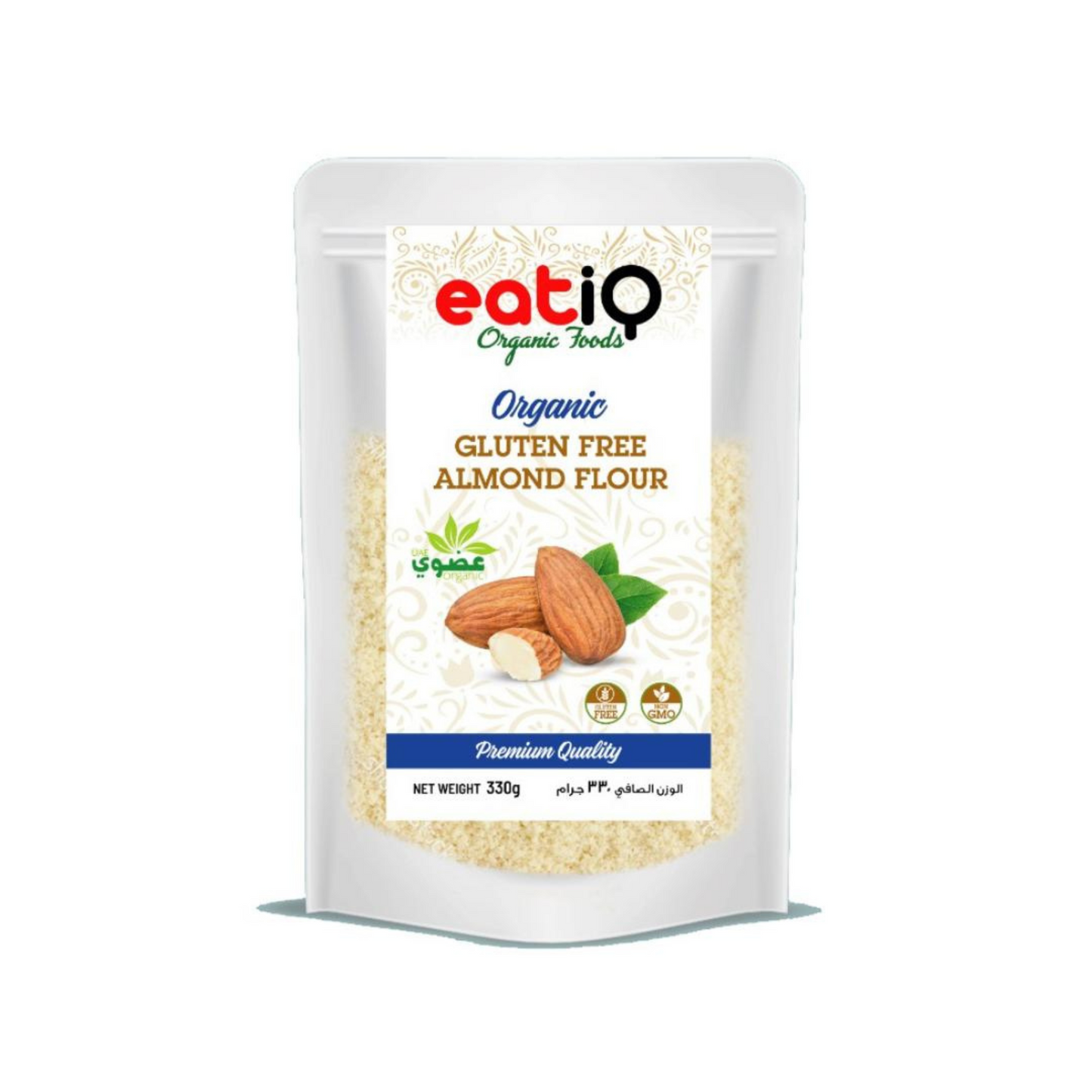 EatiQ Organic Gluten Free Almond Flour 330gm