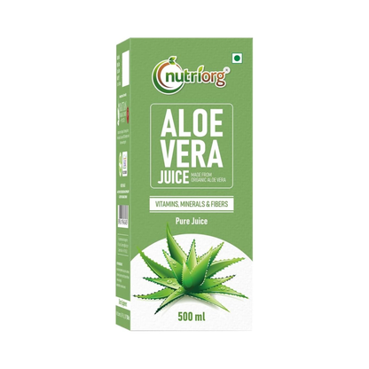 Nutriorg Natural Aloe Vera Juice-500ml
