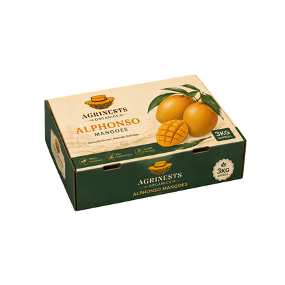 Alphonso Mangoes 12 Pcs in One Box (Approx 3kg).