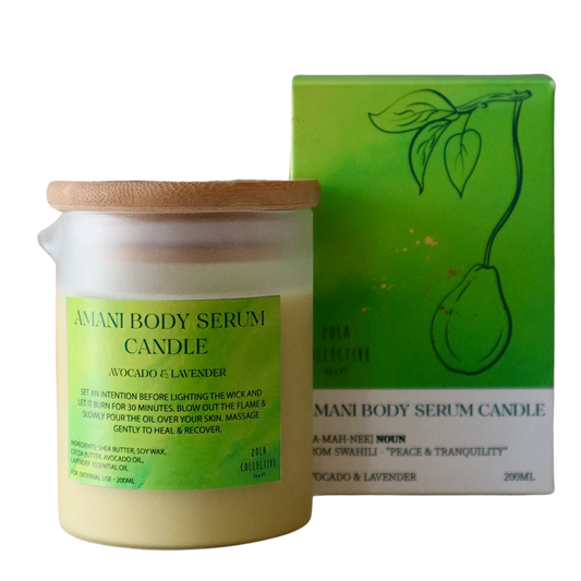 Amani Body Serum Candle 200ml