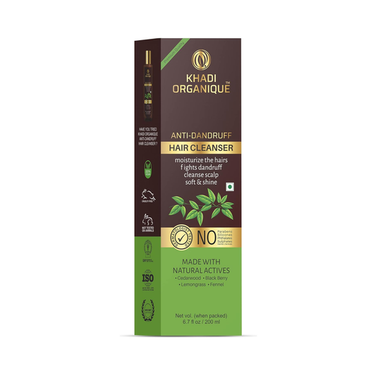 Khadi Organique Anti dandruff Hair cleanser 200ml
