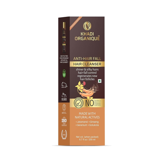 Khadi Organique Anti hair Fall Hair cleanser 200ml