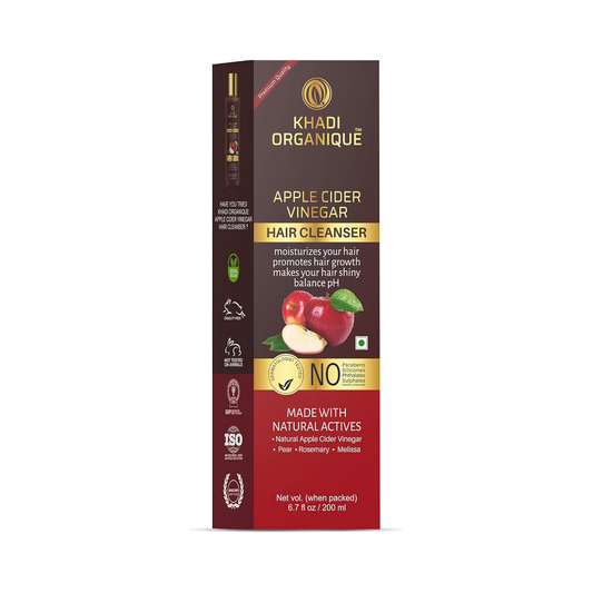 Khadi Organique Apple Cider Vinegar Hair Cleanser 200ml
