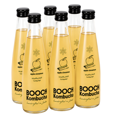 Kombucha (Apple Cinnamon)-300ml Pack Of 6