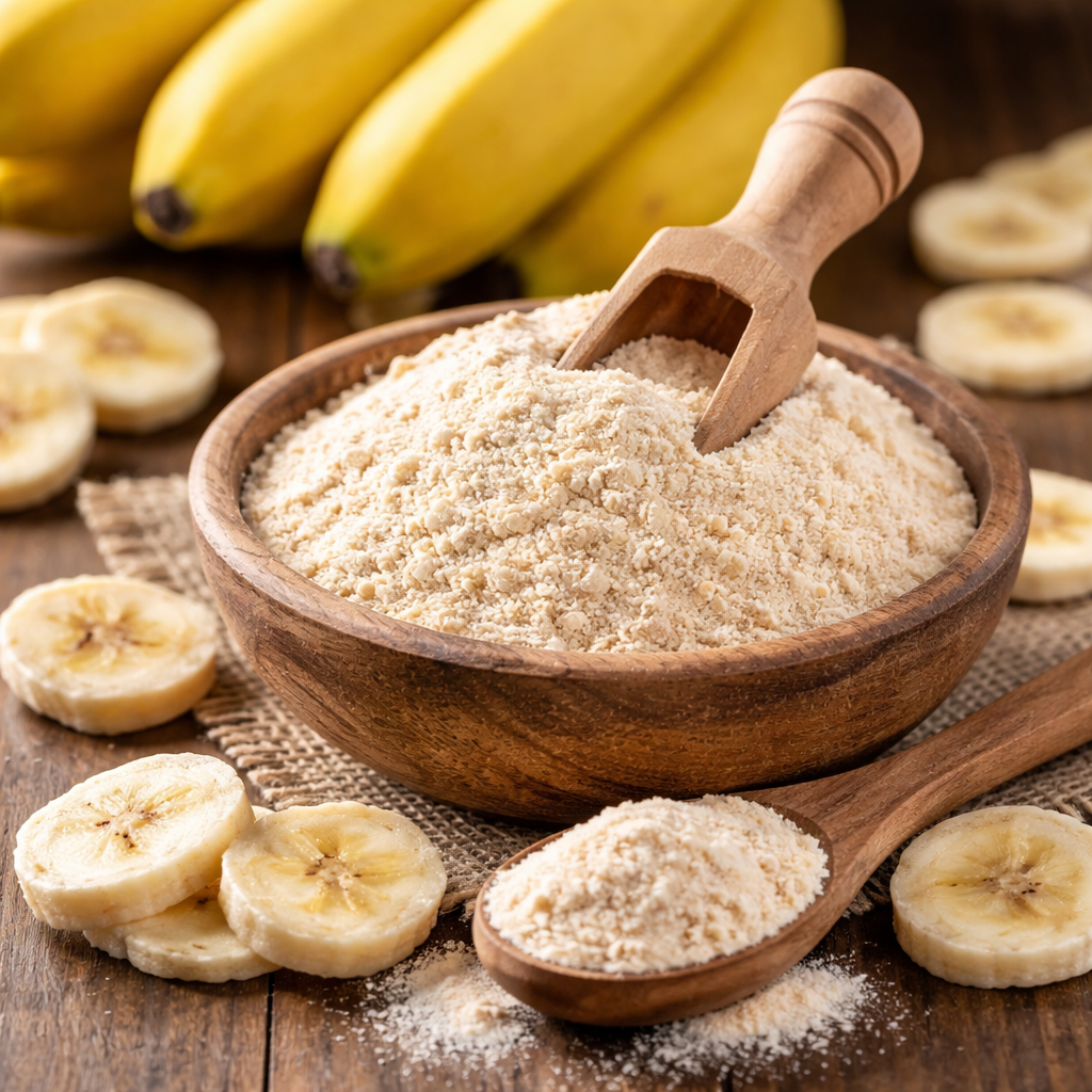 Natural Freeze-Dried Banana Powder 1kg