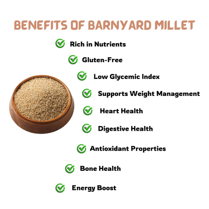 Organic Barnyard Millet