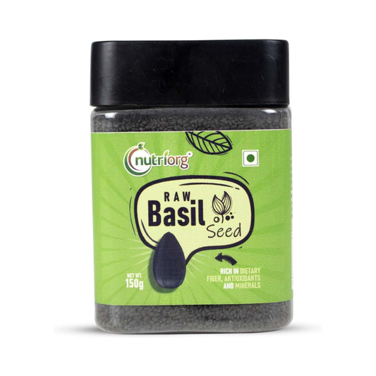 Nutriorg Basil Seeds (Reduces Body Heat) 150g