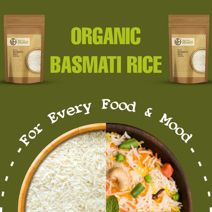 TFO Organic White Basmati Rice Premium 500g