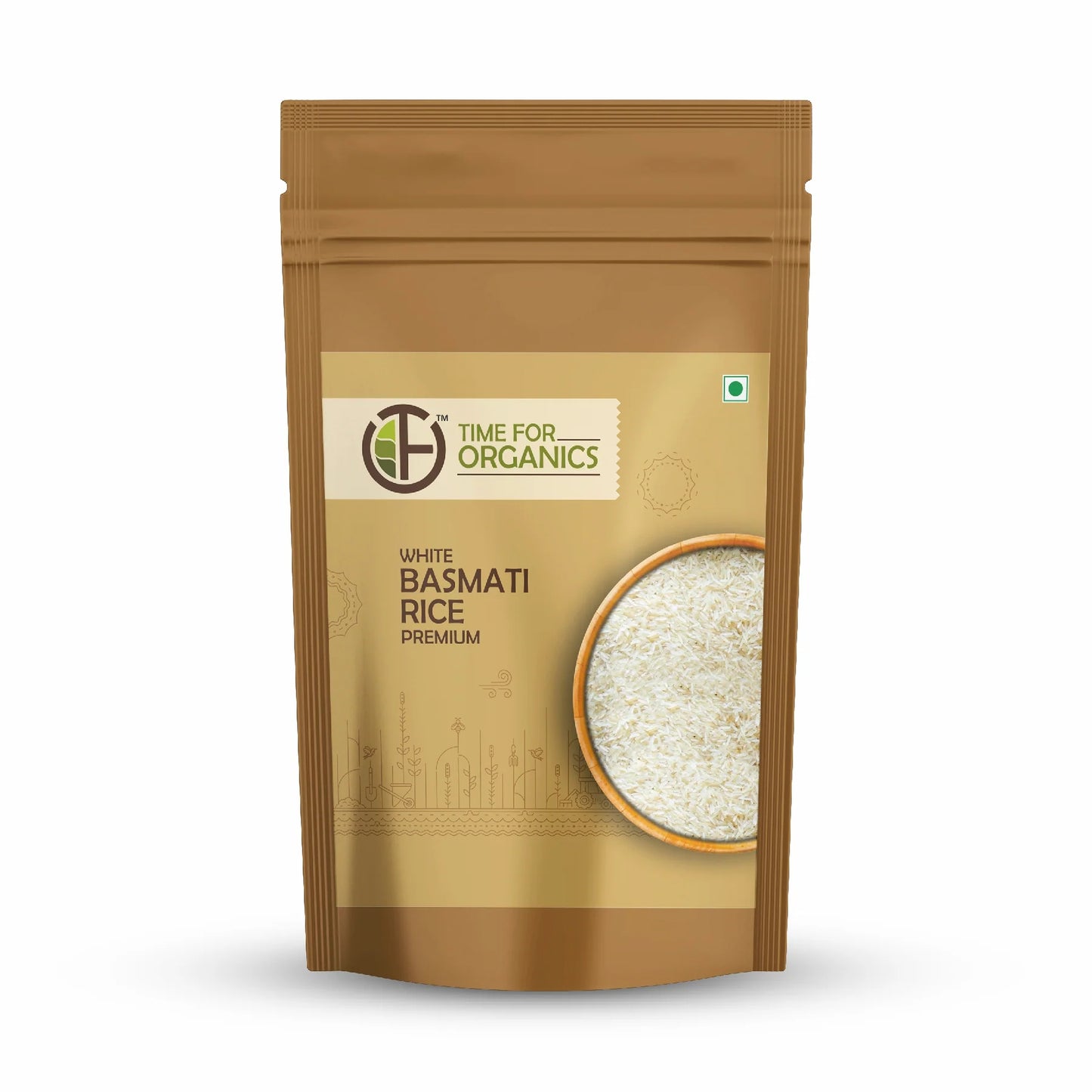 TFO Organic White Basmati Rice Premium 500g