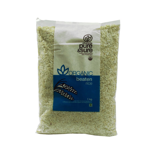 Organic White beaten Rice 1 kg