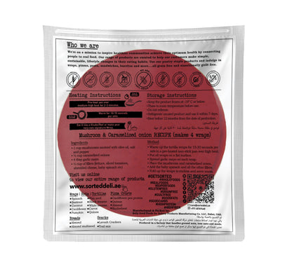 Beetroot Wrap with Pea Protein – 8.9gms Protein | Gluten Free | Pack of 4