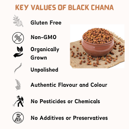 Organic Black Chana 500gm