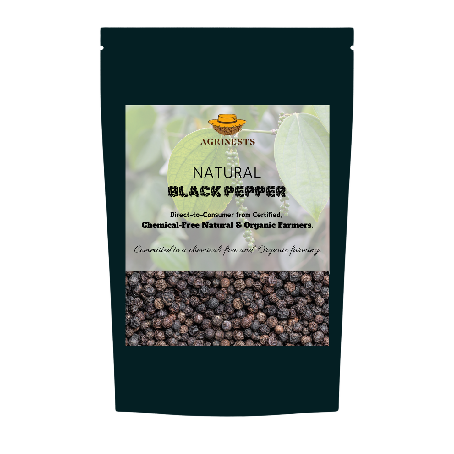 Natural Black Pepper 100gm