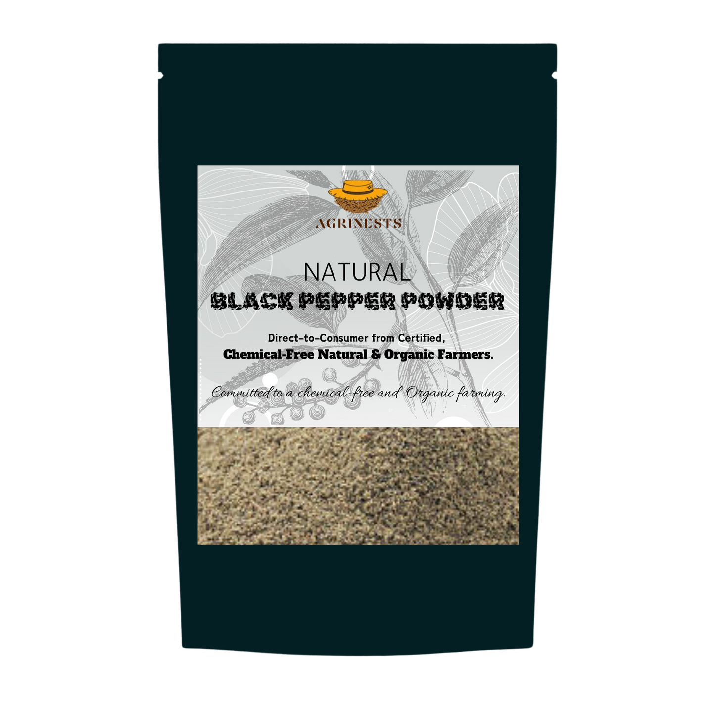 Natural Black Pepper Powder 100gm