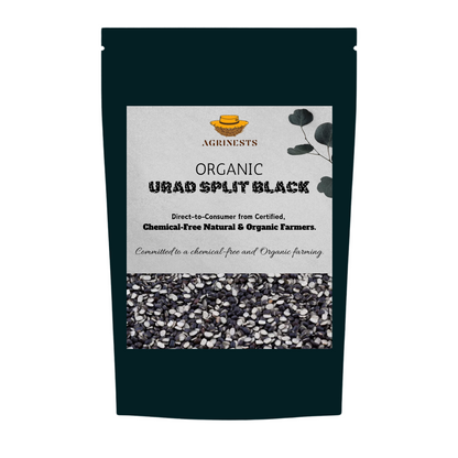 Organic Urad Split Black 500gm