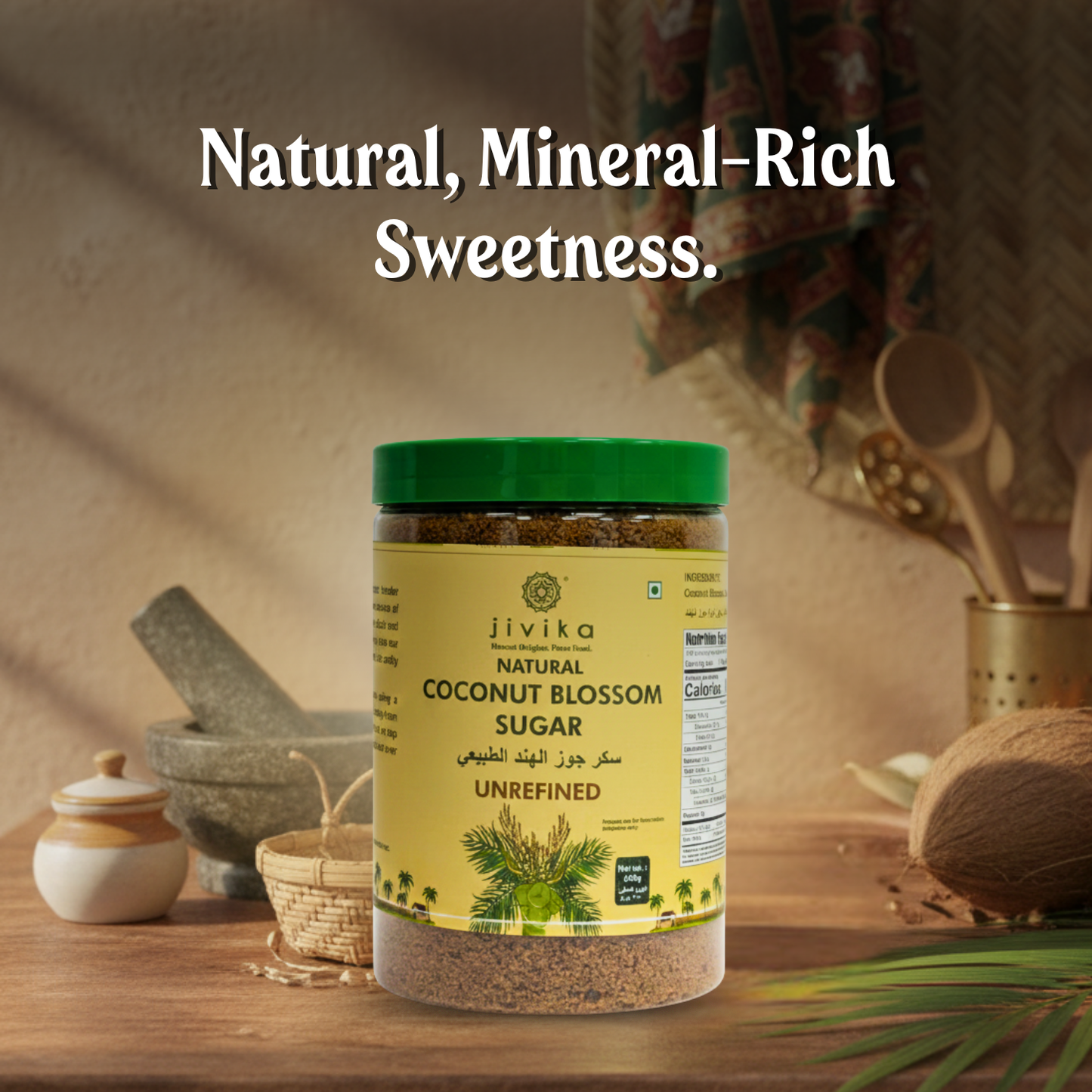 Jivika Coconut Blossom Sugar 650g