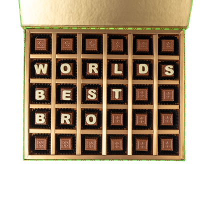 World's Best Brother Chocolate Box by Agrinests