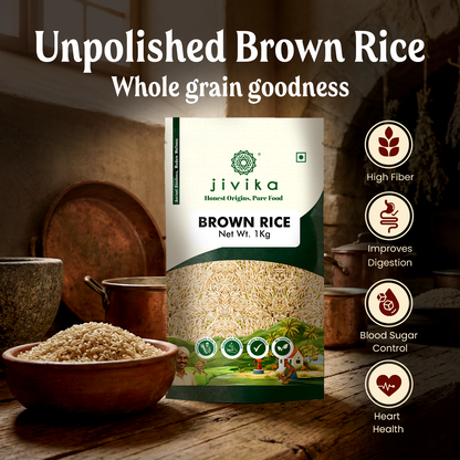 Jivika Brown Rice 1kg