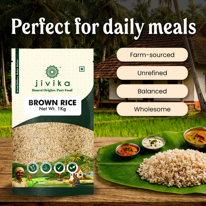 Jivika Brown Rice 1kg
