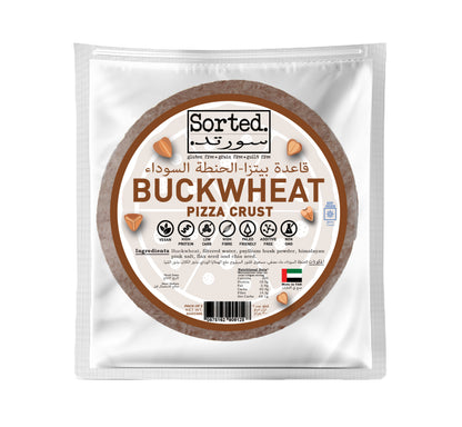 Buckwheat Pizza Crust – 14.3gms Dietary Fiber | Gluten Free | Pack of 2