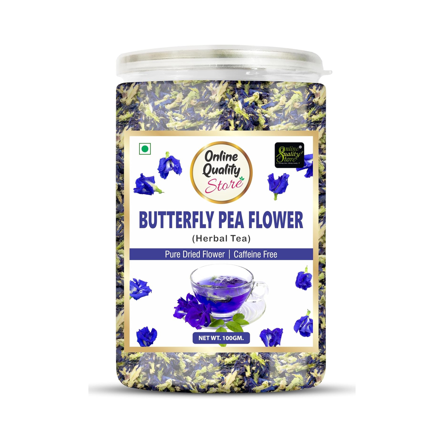 Online Quality Store Butterfly Pea Flower Tea-100g