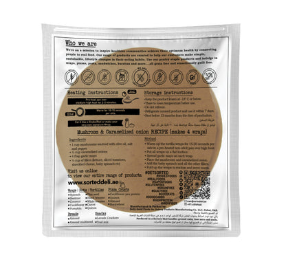 Cauliflower Wrap with Pea Protein – 9.7gms Protein | Gluten Free | Pack of 4