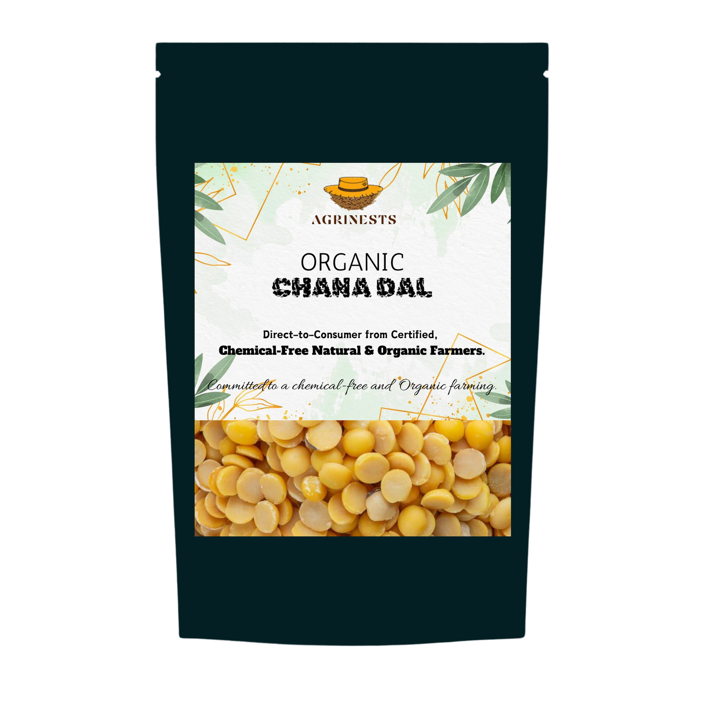 Organic Chana Dal 500gm