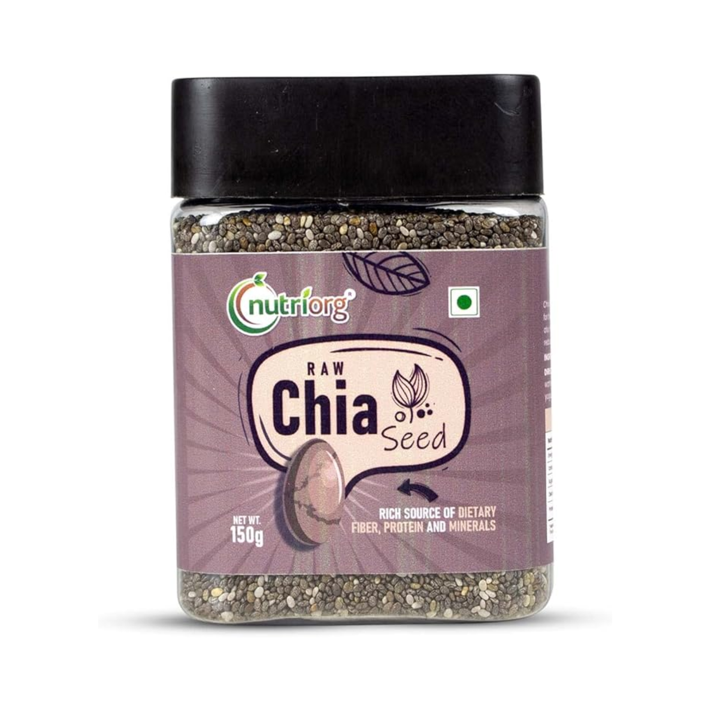 Nutriorg Raw Chia Seed 150g