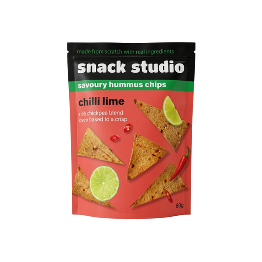 Snack Studio Hummus Chips Chilli Lime 80g