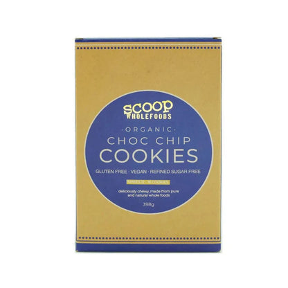 Organic Choc Chip Cookies 398g