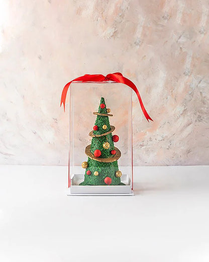 Chocolate Green Christmas Tree 500g