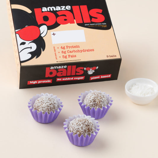 Organic Coconut Balls Box of 9
