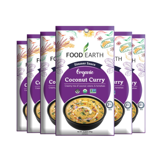 Food Earth Indian Simmer Sauce Coconut Curry 300g